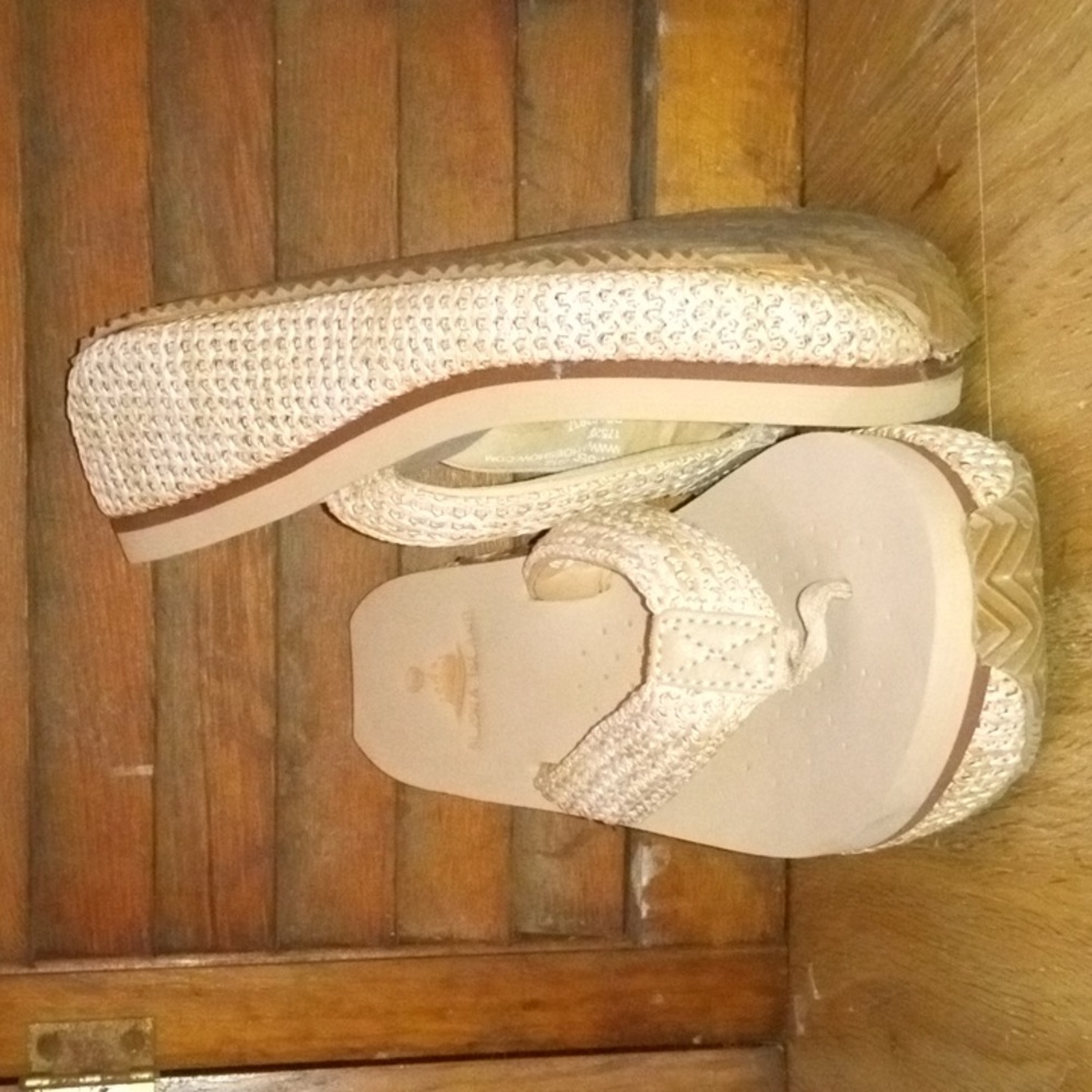 Alhoha Island Wedge flipflop or sandel